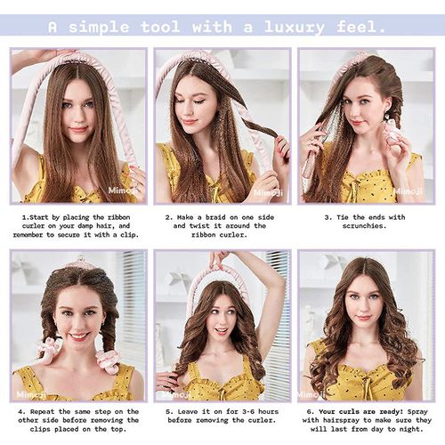 Lazy Person's Heatless Voluminous Curling Iron