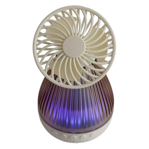 Multi-functional Bluetooth speaker with ambient light and fan