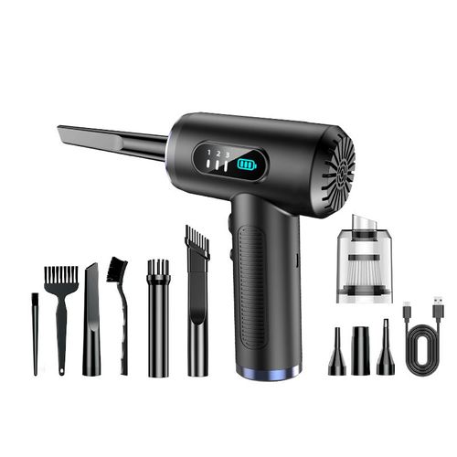 Car-mounted 2-in-1 Vacuum Cleaner