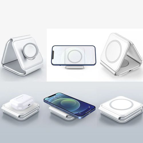 3-in-1 Magnetic Wireless Charging Station