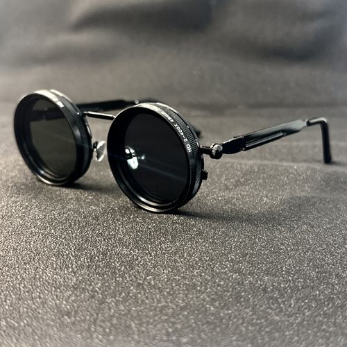 Retro Mechanical ND Filter Adjustable Polarized Sunglasses