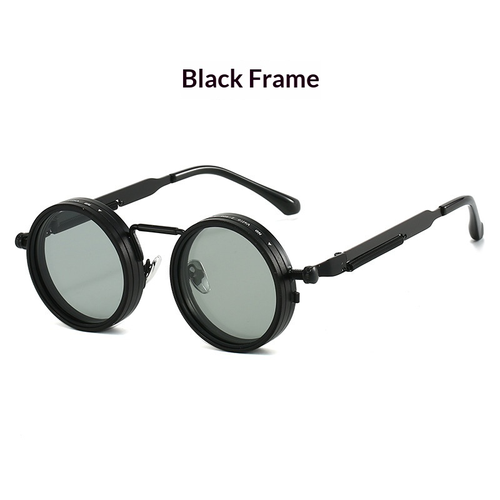 Retro Mechanical ND Filter Adjustable Polarized Sunglasses