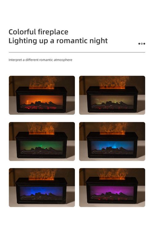 3D Fireplace Humidifier