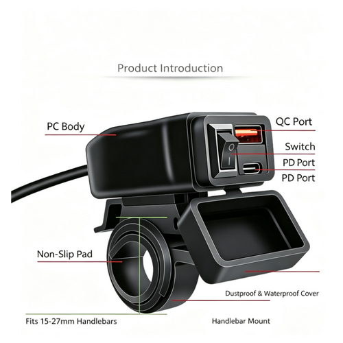 Motorcycle USB Charger