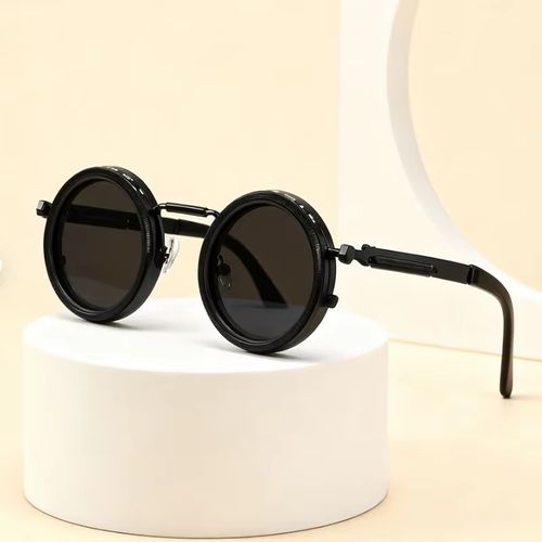 Retro Mechanical ND Filter Adjustable Polarized Sunglasses