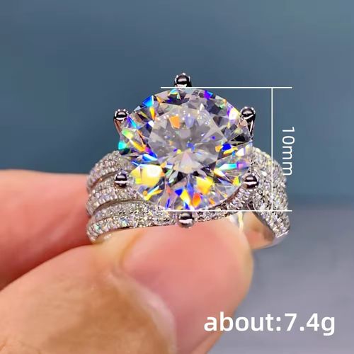 moissanite ring