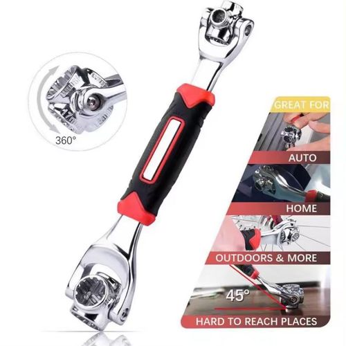 360-degree rotating wrench