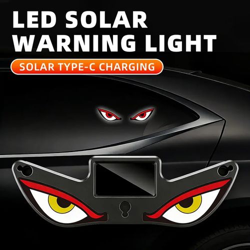 Solar LED car interior lights