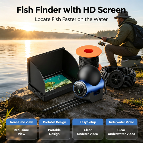 High-definition fish finder
