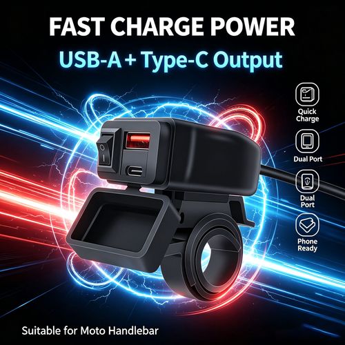 Motorcycle USB Charger