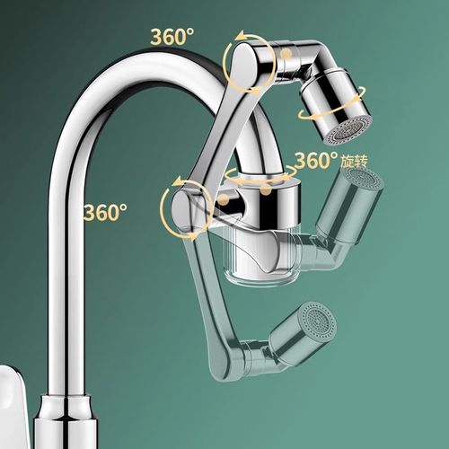 1440° rotatable faucet