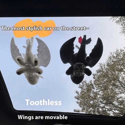 Wings can be moved without teeth car add-on parts🦋