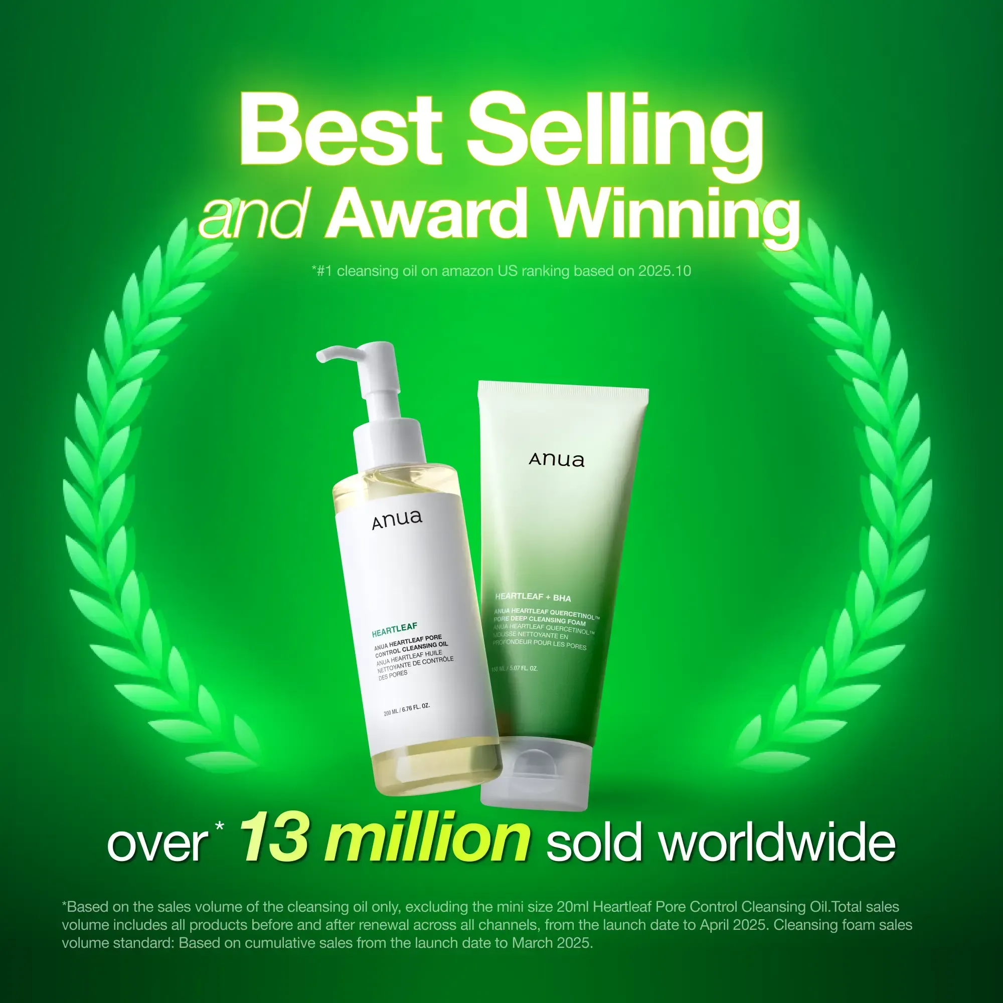 Anua 100M Viral Double Cleanser Duo | Pore Cleansing Oil  Gentle Exfoliating Cleanser | Korean Skincare Kit for Clear, Hydrated Skin Mild Heartleaf