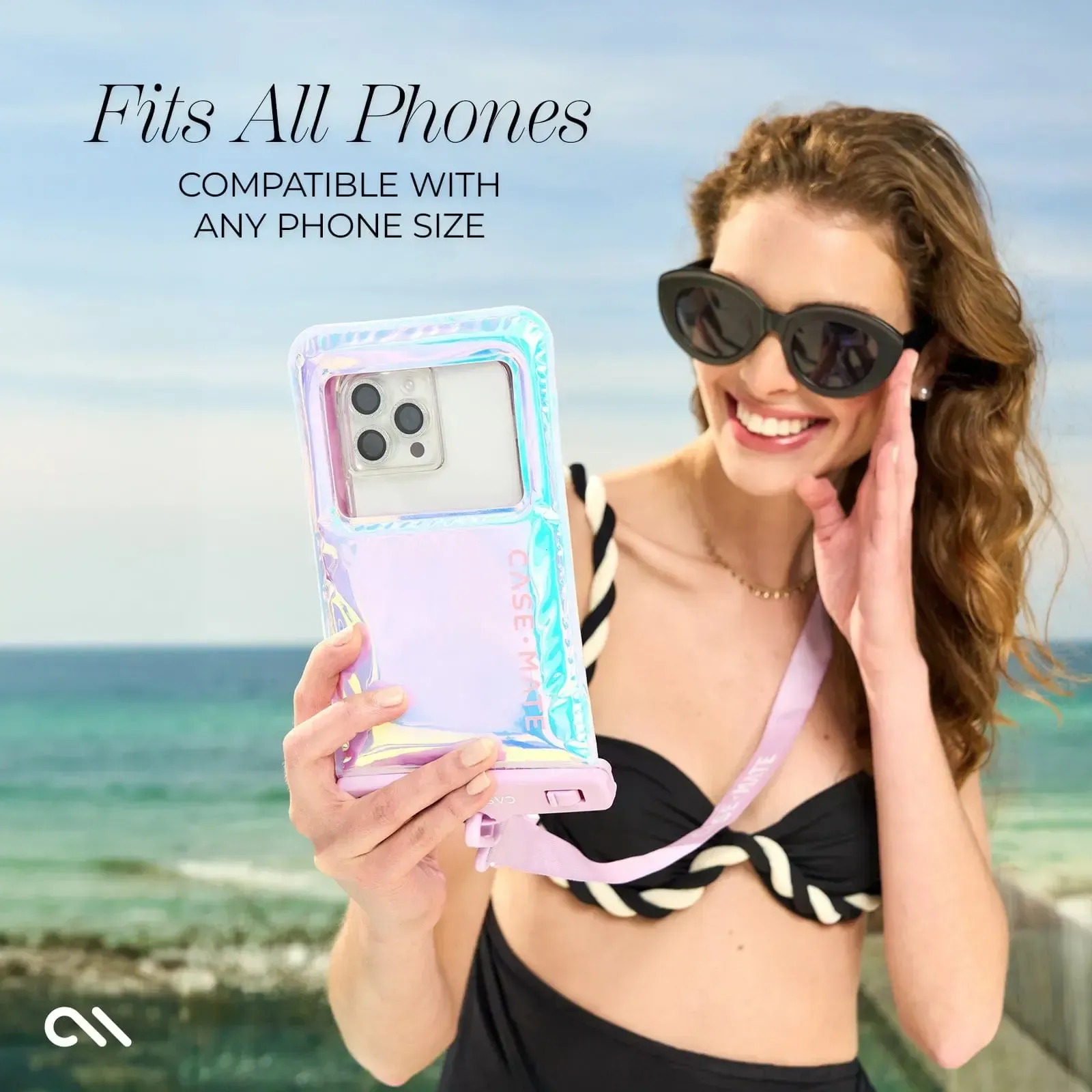 Waterproof Floating Pouch - Phone Pouch with Adjustable Lanyard Smartphone Cellphone