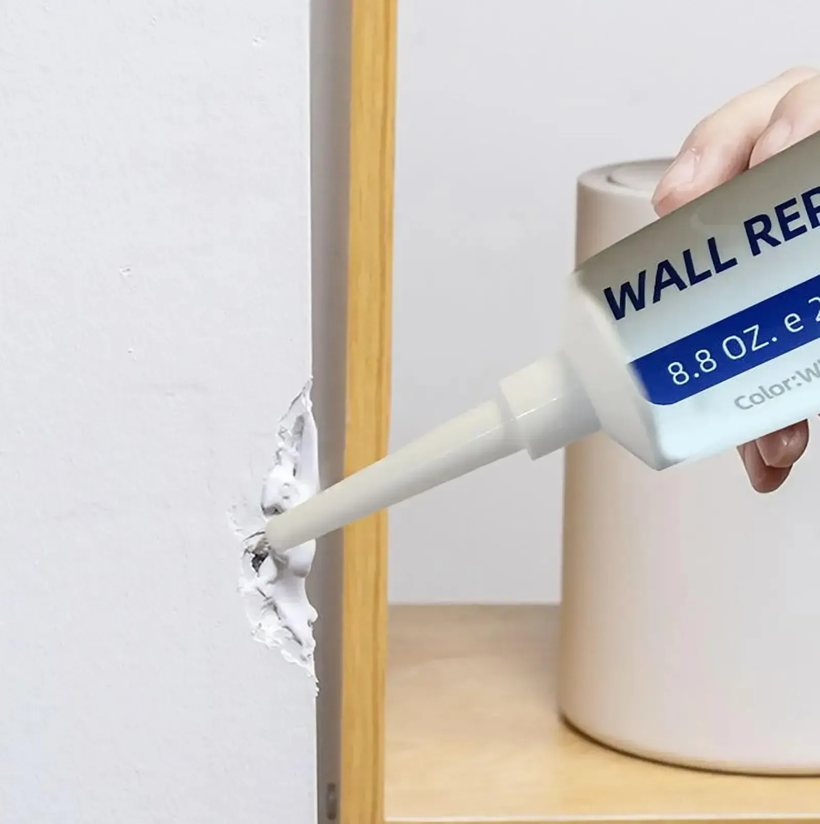 3 Pack White Wall Repair Paste, DIY Quick Fix Wall Mending Cream