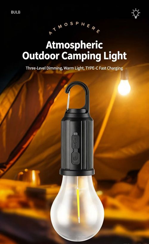 Solar Powered LED Light Bulb Waterproof Auto On‑Off for Home Yard