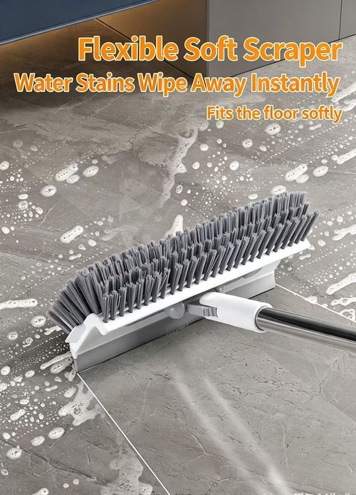 A-3-in-1Multifunctional Household Cleaning Brush, Soft Bristles Non-slip Handle Cleaning Tool for Shoes Clothes Kitchen Bathroom