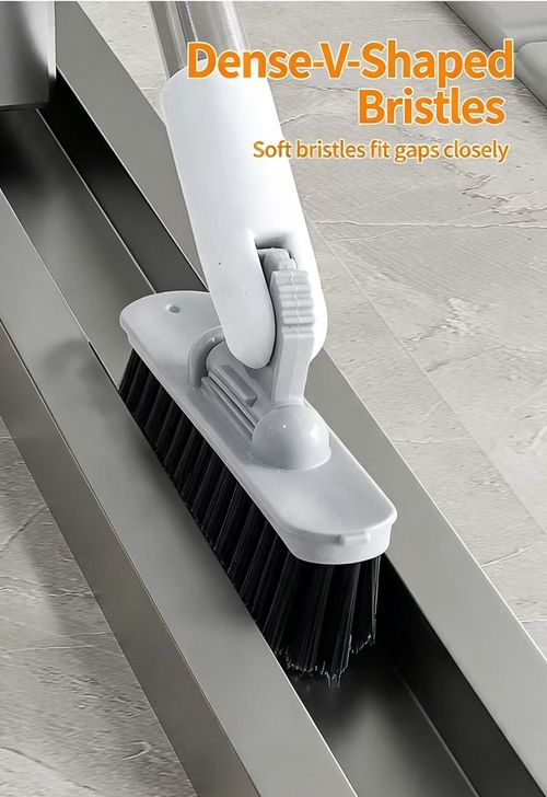 A-3-in-1Multifunctional Household Cleaning Brush, Soft Bristles Non-slip Handle Cleaning Tool for Shoes Clothes Kitchen Bathroom