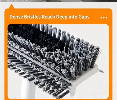 A-3-in-1Multifunctional Household Cleaning Brush, Soft Bristles Non-slip Handle Cleaning Tool for Shoes Clothes Kitchen Bathroom