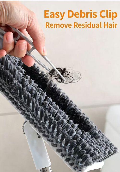 A-3-in-1Multifunctional Household Cleaning Brush, Soft Bristles Non-slip Handle Cleaning Tool for Shoes Clothes Kitchen Bathroom