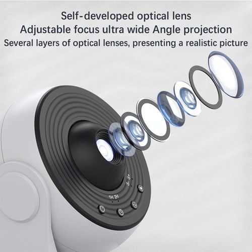 New Globe Pro Projector Light Atmospheric Bedroom Night Light with Bluetooth and Remote Control Star Projection Light