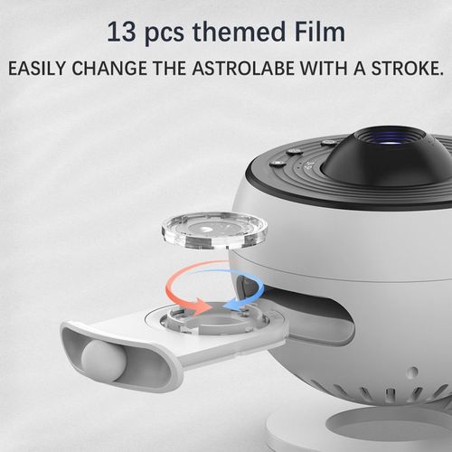 New Globe Pro Projector Light Atmospheric Bedroom Night Light with Bluetooth and Remote Control Star Projection Light
