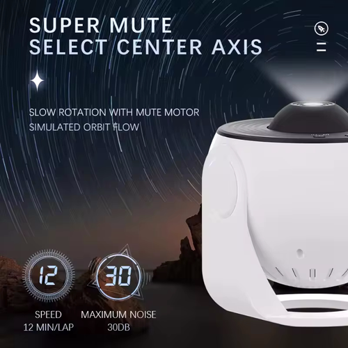 New Globe Pro Projector Light Atmospheric Bedroom Night Light with Bluetooth and Remote Control Star Projection Light