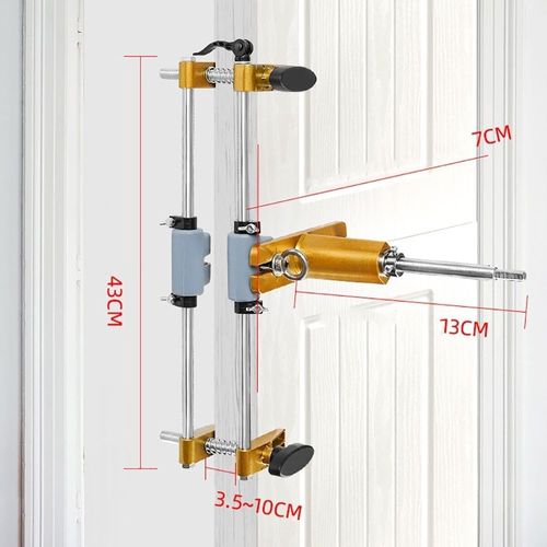 Solid Wood Door Hole Cutter Slotting Machine Woodworking Indoor Lock Installation Quick Tool Specialized Lock Complete Lock Opening Hole Tool