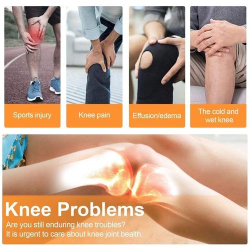 New Knee Massager — Wearable Automatic Knee Massager with Heat and Vibration Therapy
