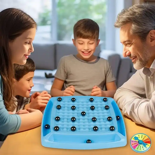 Educational toys, interactive games, Montessori magnetic ball games, eco-friendly magnetic battle board games