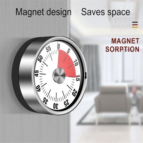 Mechanical manual digital timer magnetic kitchen timer cooking learning fitness countdown alarm clock gadget kitchen