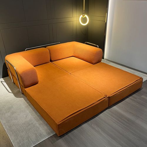 Modern luxury living room sofa set recliner leisure sofa bed