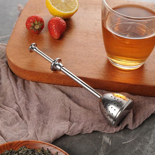 Portable Fine Mesh Tea Diffuser Filter Stainless Steel Twisted Tea Ball Infuser Loose Leaf Tea Infuser