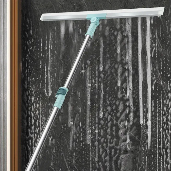 🥳2026 HOT SALE🥳💞50K+ SOLD!💥Multi-Surface Floor & Bathroom Squeegee – Flexible Edge Cleaner for Water, Dust & Pet Hair 🧹🐶