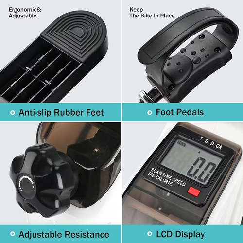 Portable Elliptical Trainer, Mini Exercise Bike for Home And Office
