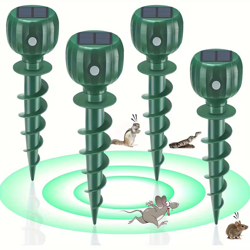 Solar Ultrasonic Outdoor Animal Repellent