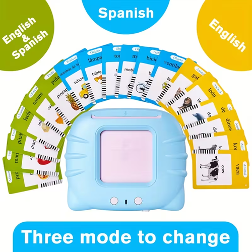 Interactive Conversation Flash Card Bilingual Card Machine