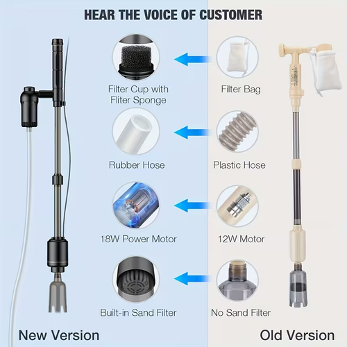 Electric Aquarium Gravel Cleaner
