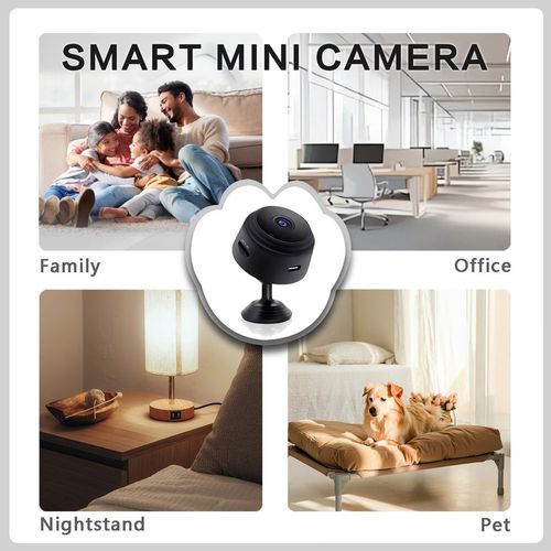 🤩1080p Magnetic Upgrade Mini WIFI Camera Wide Angle🏡