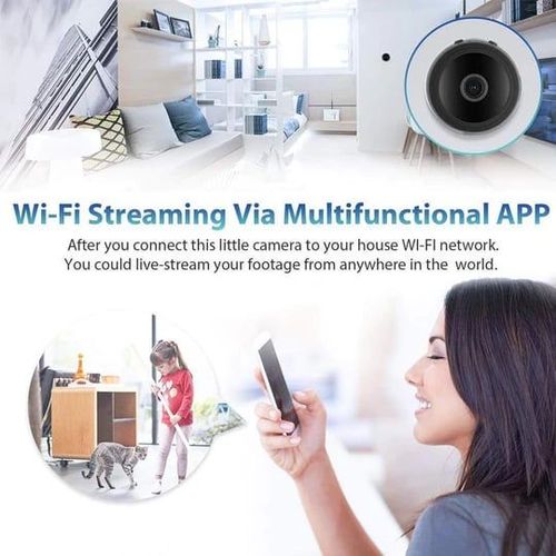 🤩1080p Magnetic Upgrade Mini WIFI Camera Wide Angle🏡