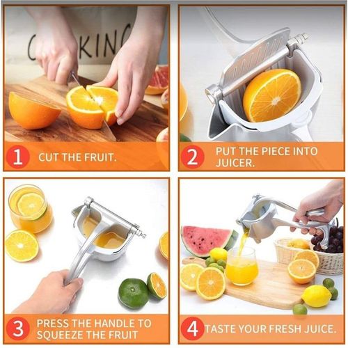 🔥🍊🍏🍋Heavy Duty Manual Fruit Press Juicer🍹