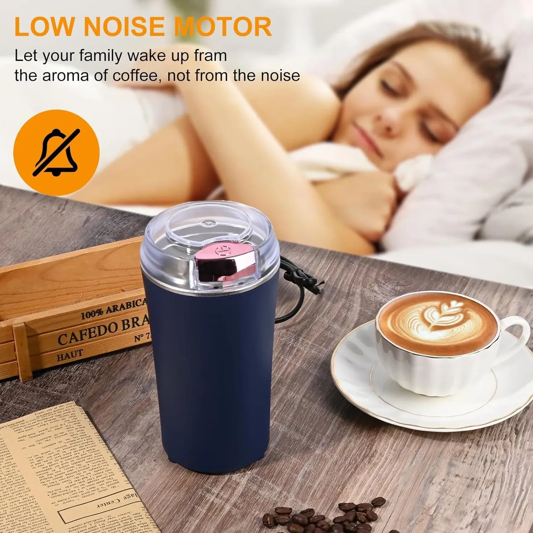 🔥Hot Sales - 50% OFF🔥Portable Grinder for Beans Spices and More