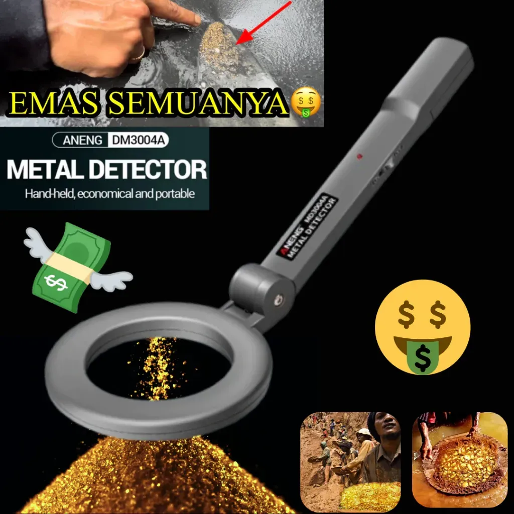 Portable Handheld Metal Detector – Reliable for Security & Treasure Hunting in Africa