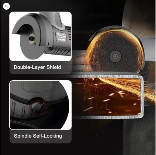 🧰12V Mini Angle Grinder with Cutting Disc