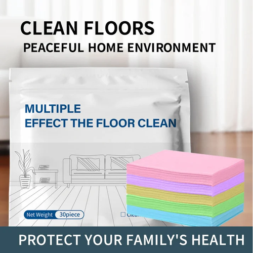 📢📢55% OFF !! ⏰50-Pieces Multi-Effect Floor Cleaning Sheets