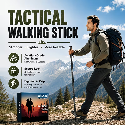 Multifunctional Tactical Hiking Poles