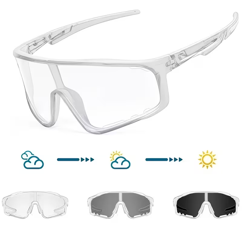 Color-Changing Riding Sunglasses (3 Colors) Large Frame for Men And Women
