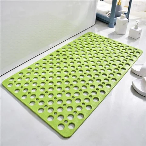 🚿50% OFF NOW! Premium Anti‑Slip Shower Safety Mat‑Large Hollow Drain Hole Bath Mat with Strong Suction Cups, Non‑Slip Floor Mat for Bathroom Shower Tub