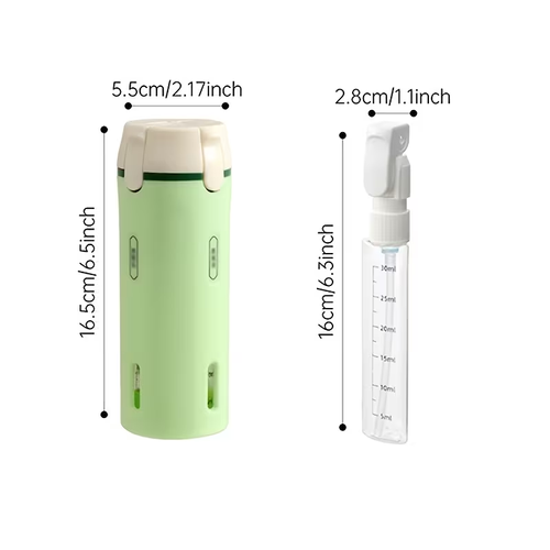 🧴 50% OFF NOW! 🎉 4-in-1 Travel Dispenser Bottles – Leak-Proof, Refillable & TSA Approved