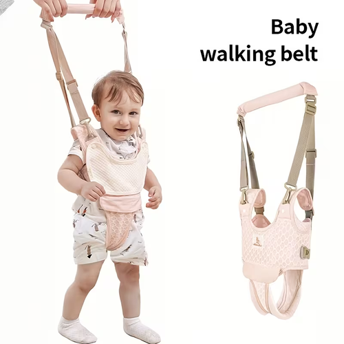 One Upgraded Baby Walker Featuring an Adjustable Breathable Design And Reinforced Crotch Support. The Crotch Piece Can Be Removed for Use As Both a Walker And a Baby Carrier. Ideal for Both Indoor And Outdoor Activities